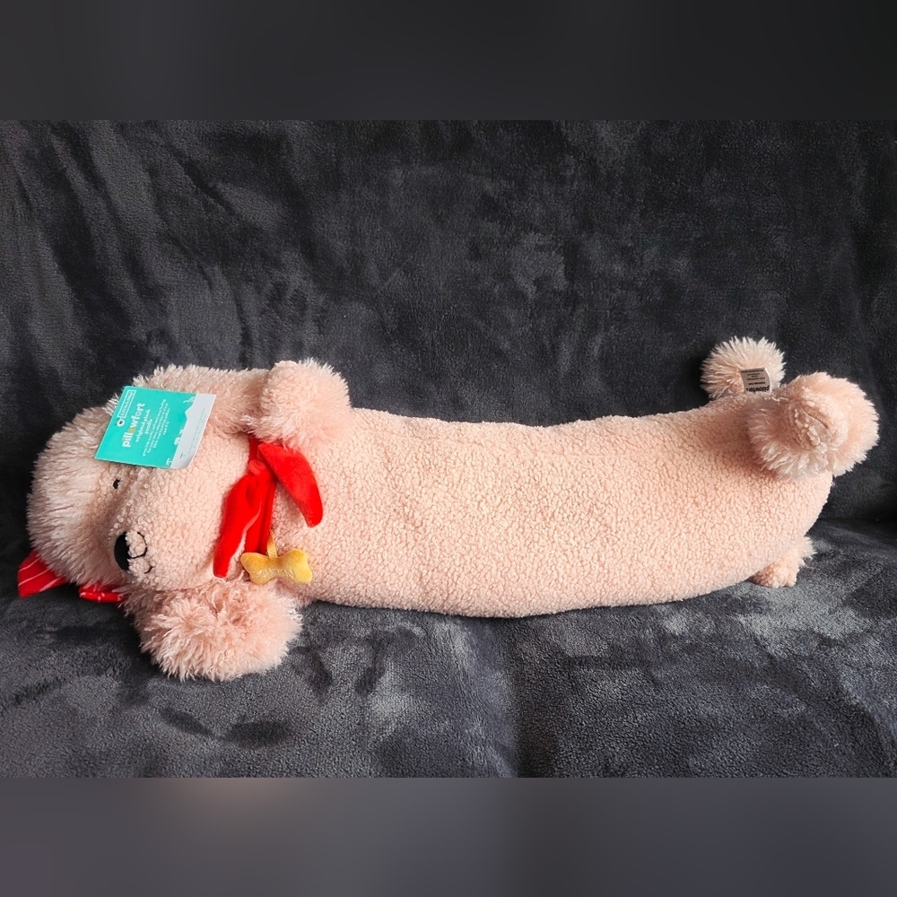 Pillowfort 2026 Poodle Kids' Long Weighted Plush Throw Pillow autism support NWT